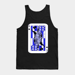 King of Hawai'i Kamehameha (blue) by Hawaii Nei All Day Tank Top